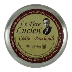 Le Pere Lucien Cedar & Patchouli Shaving Soap 98g