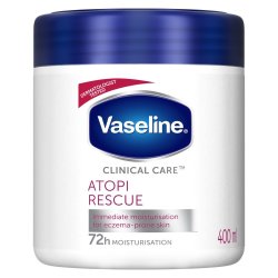 Vaseline Clinical Care Atopi Rescue Moisturising Body Cream - 2X 400ML