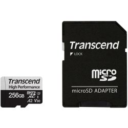 Transcend 256GB USD330S High Performace Micro Sd Card With Adaptor