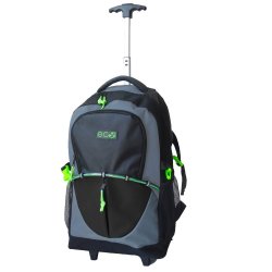 Eco Earth Eco Lightweight Aluminium Comfort Trolley Backpack - Black