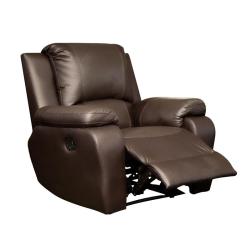 Calgan Lyla Recliner Leather Upper Brown