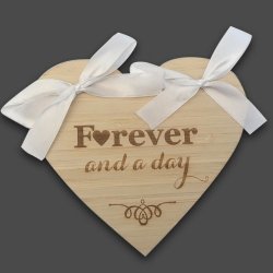 Ring Holder - Heart Shaped Forever And A Day