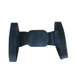 Tifenny Humpback Correcting Shoulder Strap Posture Corrector Device Comfortable Back Support Braces Shoulders Chest Belt Black