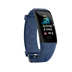 E58 0.96 Inch Ips Color Screen Smartwatch IP67 Waterproof Support Call Reminder heart Rate Monitoring blood Pressure Monitoring sleep Monitoring blood Oxygen Monitoring Blue