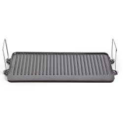 Campfire 3 Burner Wide Gas Or Fire Cast Iron Grill Plate