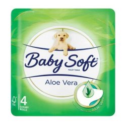 Baby Soft Aloe Vera 2 Ply 4S
