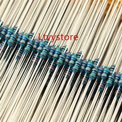 Ltvystore 1280PCS 64 Values 1 Ohm - 10M Ohm 1 8W Metal Film Resistors  Assortment Kit Assorted Set Prices, Shop Deals Online