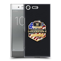 Official Wwe United States Champion Title Belts Hard Back Case For Sony Xperia Xz Premium