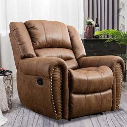 Deals on Canmov Leather Recliner Chair Classic And Traditional