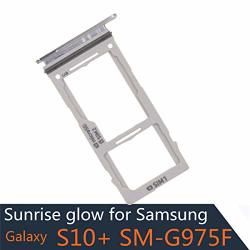 G975U Dual Sim Card Tray Replacement For Samsung Galaxy S10+ Blue