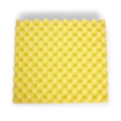 Convoluted Adult Wheelchair Cushion 18 Inch Average Yellow