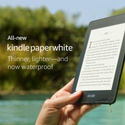 Kindle Paperwhite 8GB Black 10TH Generation Waterproof 2018 Model