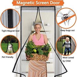 Vivin Magnetic Screen Door Instant Mosquito Insect And Fly Screen