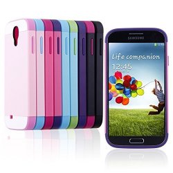 Creeracity Mixed Color Hard Case Cover Protector For Samsung S4