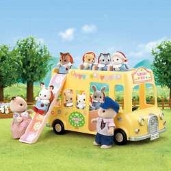 sylvanian families nursery bus