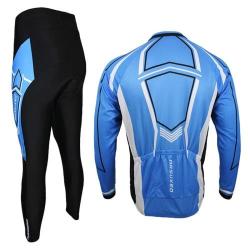 Arsuxeo C03 Male Biking Racing Suit Jersey Jacket Pants Long Sleeve Sportswear Outdoor Clothes