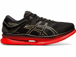 ASICS Men's Metaride Running Shoes 11.5M Black classic Red