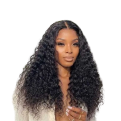 Full Frontal Brazilian Curly Hair Wig 26.