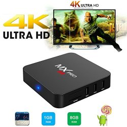 CHRISTMAS Offer Greatever Mx Pro Android Tv Box Amlogic S905 Android 5.1 Lollipop Quad Core 1g 8g 4k Google Streaming Media Players With Wifi Hdmi Dlna