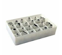 24 Piece Icing Nozzle Set With Case