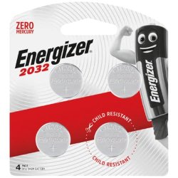 Energizer Lithium Coin 2032 Bp 4 Pack