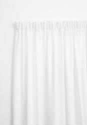 Sixth Floor Taped Curtain Extra Length - White