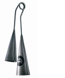 Meinl Percussion STBAG2 Tonally Matched Steel Handheld A-go-go Bells Large