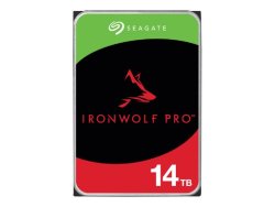 Seagate Ironwolf Pro Nas 14TB 7200RPM Sata 6GB S 256MB Cache 3.5 Helium Internal Hard Drive