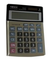 Nexx DK027 8 Digit Desktop Calculator