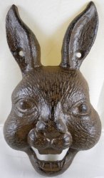 Cast Iron Wall Mounted Rabbit Bottle Opener By Mgs