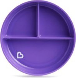 Munchkin Stay Put Suction Plate Purple