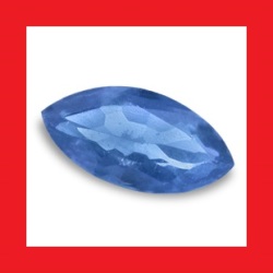 Sapphire Natural Thailand - Rich Blue Marquise Facet - 0.155cts