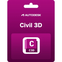 Autodesk Autocad Civil 3D 2025 Windows- 3 Year License