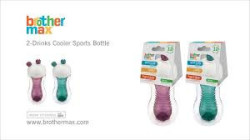 Brother Max 2 Drinks Cooler Sports Bottle - Teal