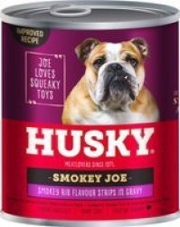 Husky Wet Dog Food Rib Flavour 775G