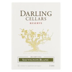 Darling Celllars Bushvine Sauvignon Blanc 2L X 8