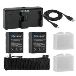 Puluz PKT05 7 In 1 Charger Battery Case Set For Gopro HERO3 Plus 3