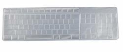 Ultra Thin Desktop PC Silicone Clear Keyboard Cover Skin Protector Compatible For Logitech MK235 K375S Wireless Keyboard Not For Other Desktop Keyboard - Transparent