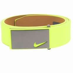 Nike Men's Sleek Modern Plaque Belt Volt 40 Prices, Shop Deals Online