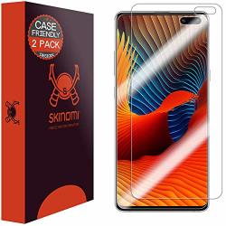 Skinomi Techskin 2-PACK Case Compatible Clear Screen Protector For Samsung Galaxy S10 5G 6.7 Inch Display Not For S10 6.1 And S10+ 6.4 Anti-bubble HD Tpu Film