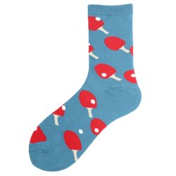 Funky Socks - For Adults One Size Fits All Funky Ping Pong Paddle
