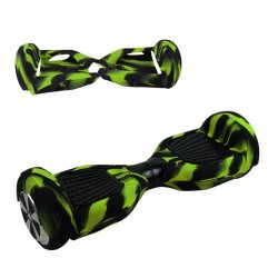 Levitech Hoverboard Silicone Case 6.5 Inch - Black & Green