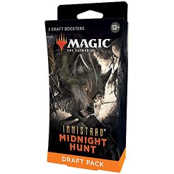 Magic: The Gathering Innistrad: Midnight Hunt 3-BOOSTER Draft Pack 45 Magic Cards