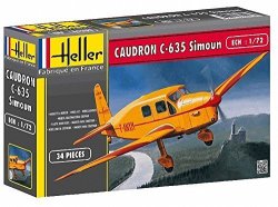 Heller Caudron C 635 Simoun Airplane Model Building Kit