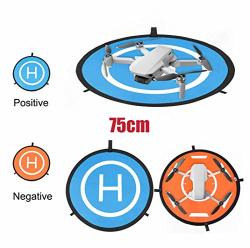 Rich-po Drones Landing Pad Universal Waterproof D 75CM 30" Portable Foldable Landing Pads For Rc Drones Helicopter Helipad Helicopter Landig Mat For Dji Mavic