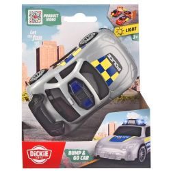 Dickies Dickie Bump And Go Car Silver