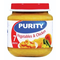 Purity - 2ND Foods Apple & Yoghurt 125ML Chicken & Vegetables