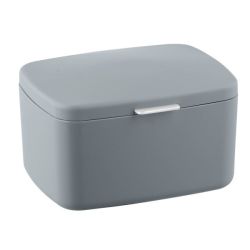- Bathroom Storage Box - Barcelona - Grey - Unbreakable - 16X11X19CM