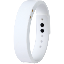 Smart Band Fitness Tracker Device in White