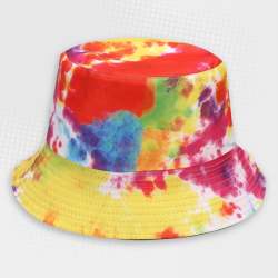 Retro Tie-dye Bucket Hat